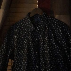 Large fairline shorty navy blue